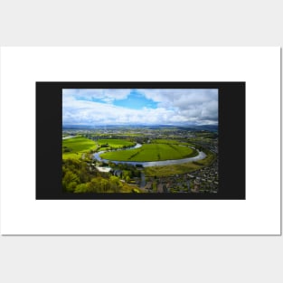 Stirling Battlefield and the River Forth Posters and Art